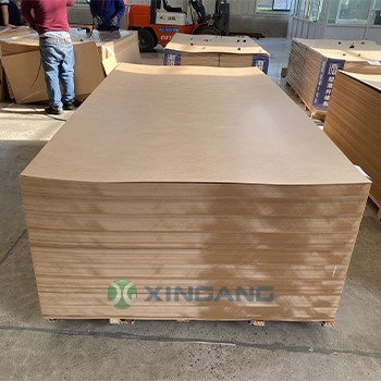 Ultra thin fiberboard