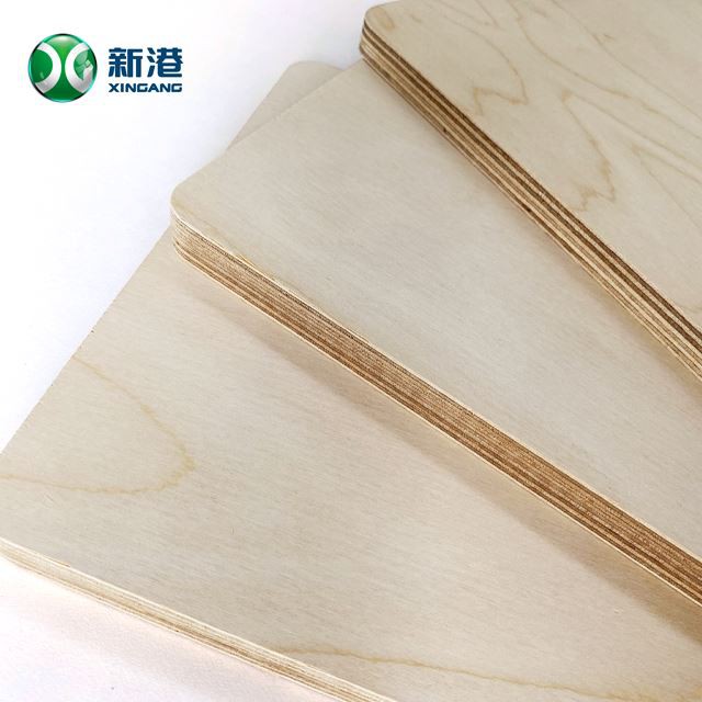 1.5mm-30mm Birch/Poplar/ Basswood Sheets Basswood Laser Cutting Plywood Sheets