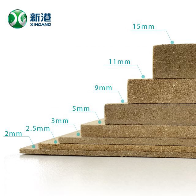 12mm 15mm 18mm 1220x2440mm White Melamine Faced MDF Plain MDF For Furniture And Kitchen Cabinet