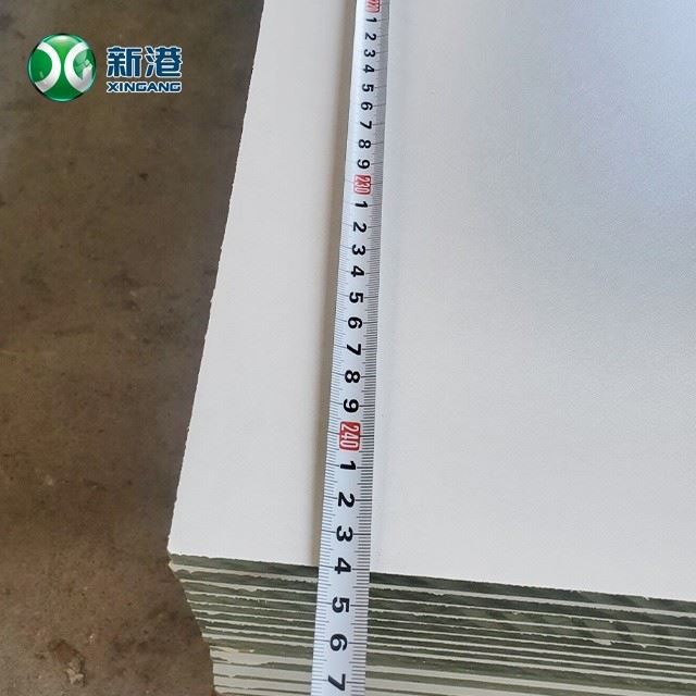 15mm Waterproof Green MDF Moisture Resistant Laminated Gloss White Paper