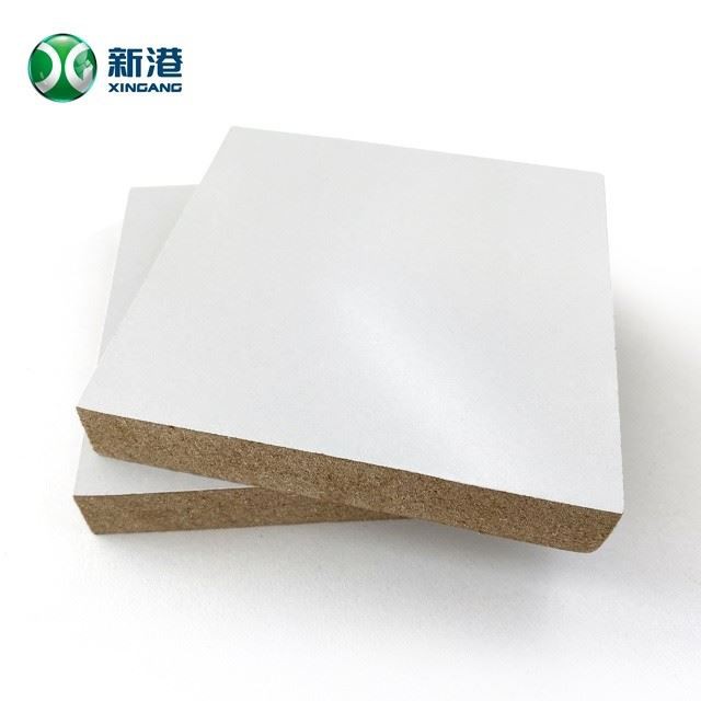 18mm 1220*2440mm Gloss White Surface MDF For Furniture And Decoration
