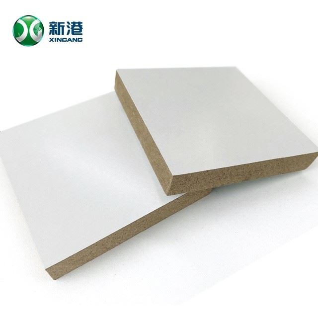 18mm 1220*2440mm Gloss White Surface MDF For Furniture And Decoration