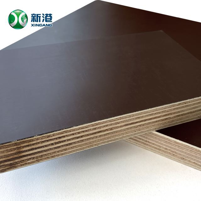 18mm Film Faced Plywood Marine Plywood Black Brown Film Poplar Combi Hardwood Core Plywood Sheet