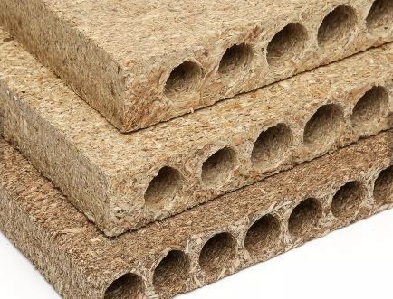 28mm 33mm 35mm 38mm Hollow Partical Board Tubular Chipboard Core Particle Board Chipboard Door Melamine