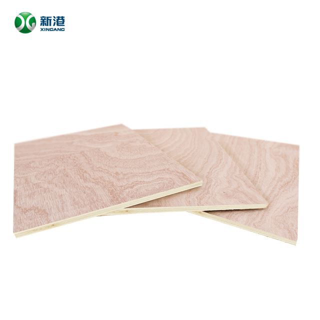 3mm 5mm 9mm Oak Walnut Veneer Plywood Sapele Plywood Commercial Plywood