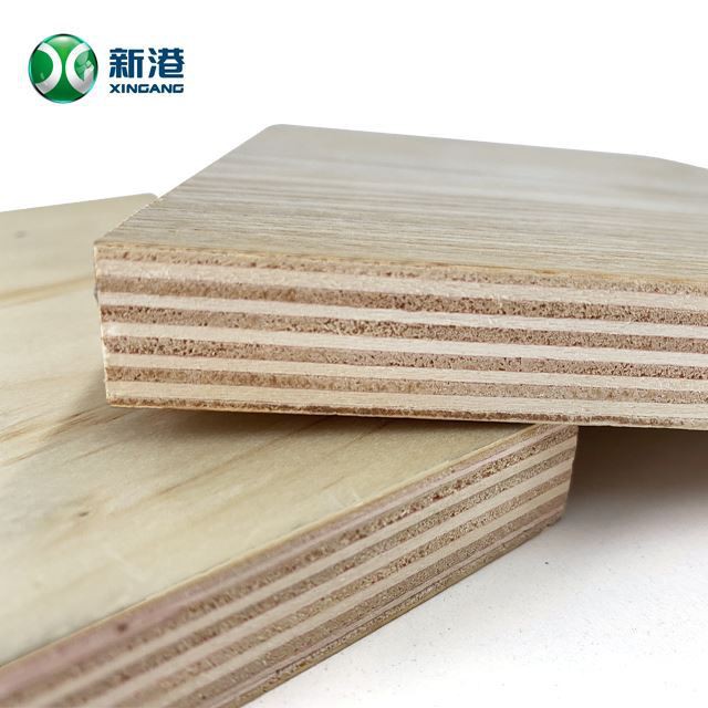 4x8 Construction Grade Plywood 1/2 3/4 5/8 Inch Waterproof Marine CDX Pine Plywood Made in Linyi City