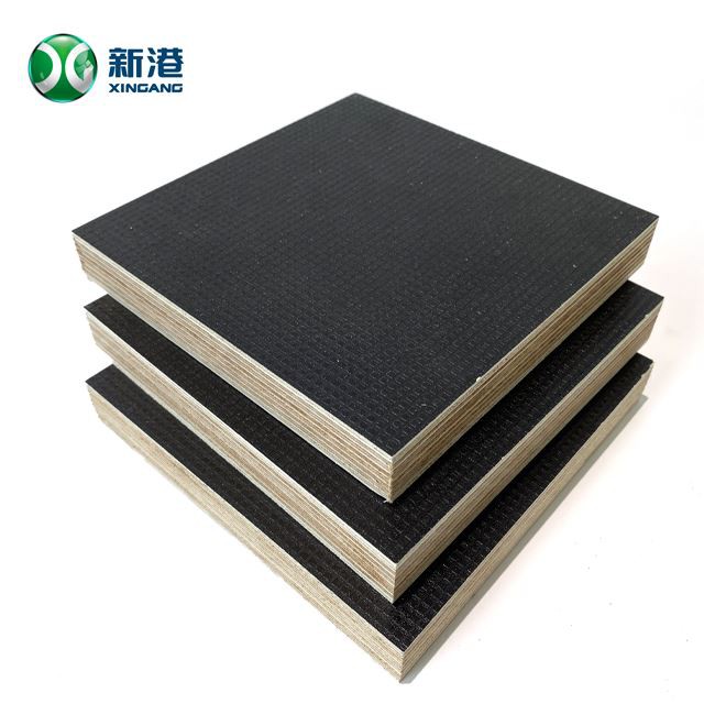 Anti Slip Film Faced Plywood For Container Floor 9mm 18mm Finger Joint