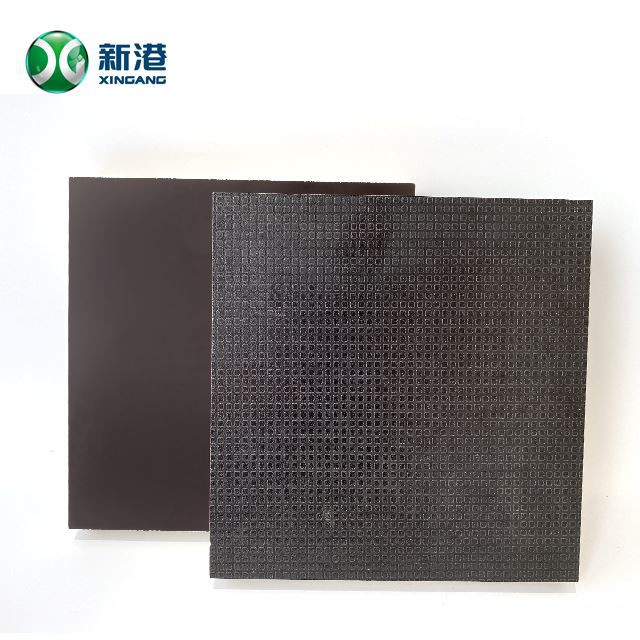 Anti Slip Film Faced Plywood For Container Floor 9mm 18mm Finger Joint