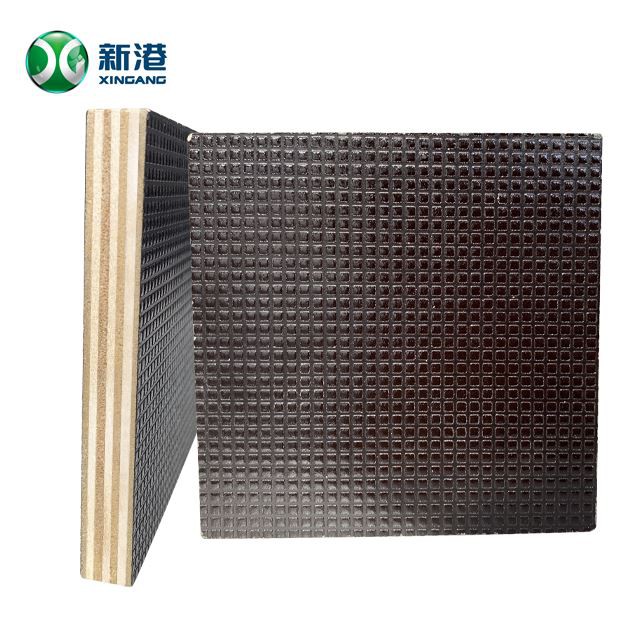 Anti Slip Film Faced Plywood For Container Floor 9mm 18mm Finger Joint