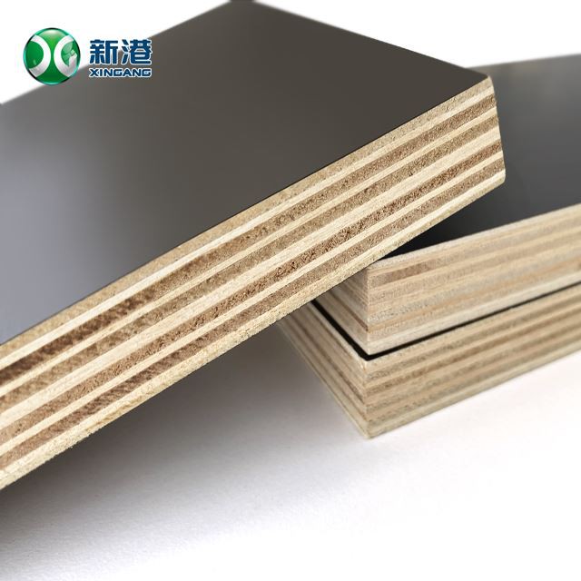 Building Material Use Many Times in Construction Finger Joint 18mm Black Film Faced Plywood