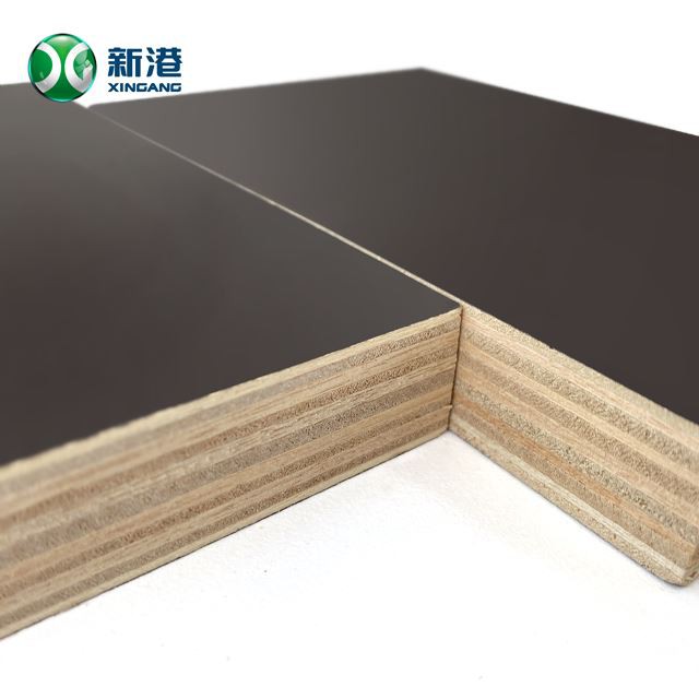 Building Material Use Many Times in Construction Finger Joint 18mm Black Film Faced Plywood