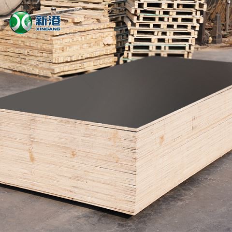 Cheap Film Faced Plywood Finger-joint Core Black /Brown