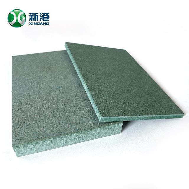 E1 4X8 Wood Mdf Waterproof Moisture Proof Green Mdf Board 18mm For Kitchen Cabinet
