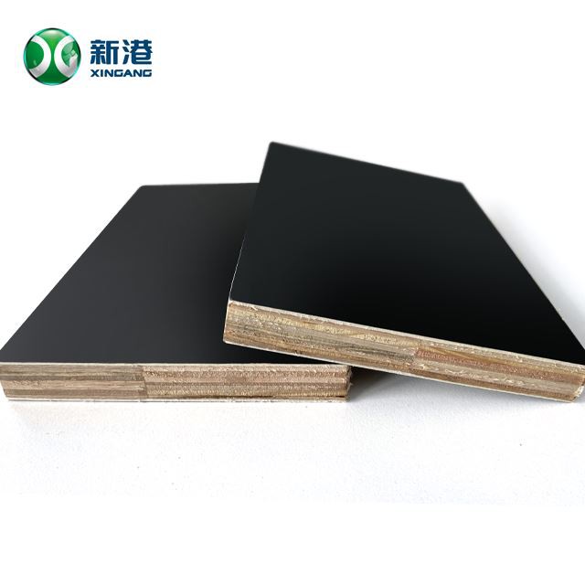 Factory Direct Black Construction Concrete Template Formwork Poplar Core 15mm 18mm Film Faced Shuttering Plywood