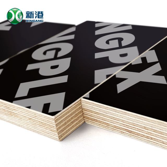 Factory Direct Black Construction Concrete Template Formwork Poplar Core 15mm 18mm Film Faced Shuttering Plywood