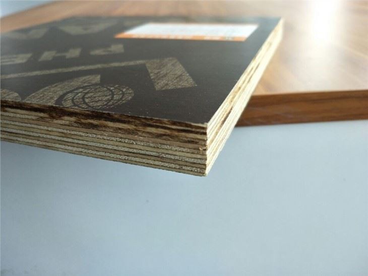 Full Poplar Core WBP Glue Film Faced Plywood For Construction