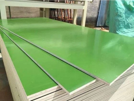 18mm Green Color Plastic Faced Plywood