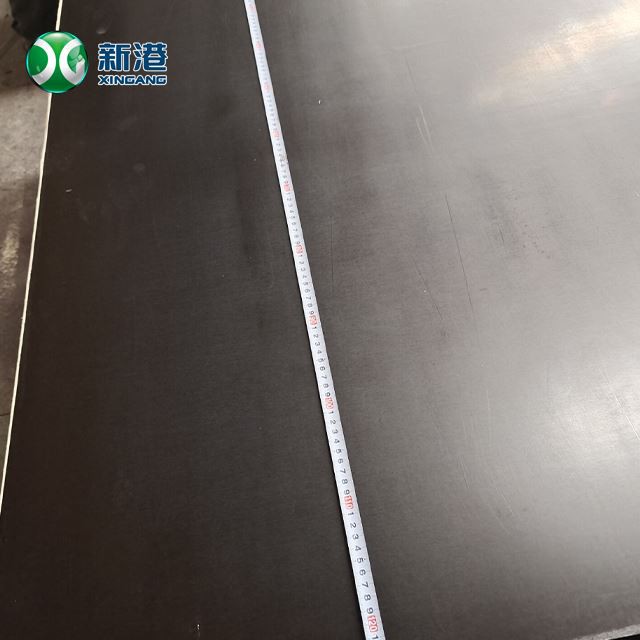 Hot Selling Low Price 8mm 9mm 18mm Customizable Poplar Core Film Faced Plywood/formwork For Construction