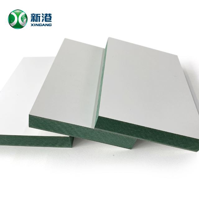 Melamine Faced HMR MDF Thickness 18mm 1220x2440x18mm High Moisture Resistant Green /HMR Green