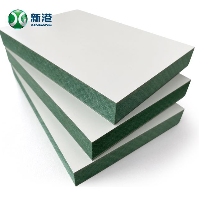 Melamine Faced HMR MDF Thickness 18mm 1220x2440x18mm High Moisture Resistant Green /HMR Green