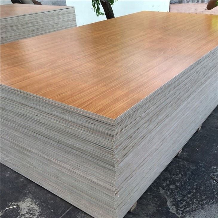 Melamine Laminated MDF Board For Furniture And Kitchen Cabine 18mm 4x8 MDF With Melamine Film Sheet