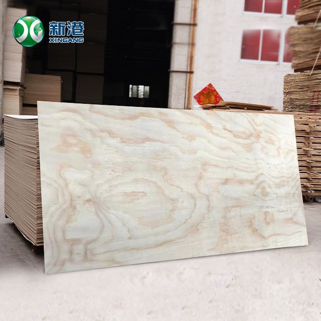Pine Birch Core Phenolic Melamine Furniture Board 15mm Commercial Plywood in Linyi Used in Office And Packing