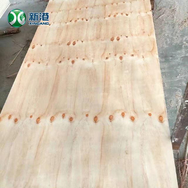 Double Side Scarred Knot Pine Plywood CDX