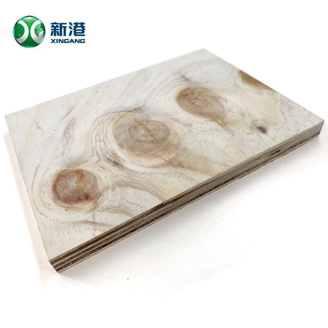 Pine Plywood/double Side Scarred Knot Pine Plywood