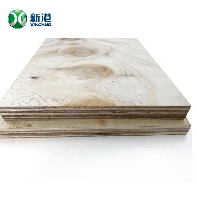 Pine Plywood/double Side Scarred Knot Pine Plywood
