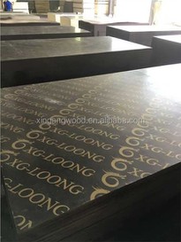 Cheap Price 18mm 3/4 Finger Jointed Recycled Core Wood Marin Film Faced Plywood For Construction Concrete Forming Linyi Factory