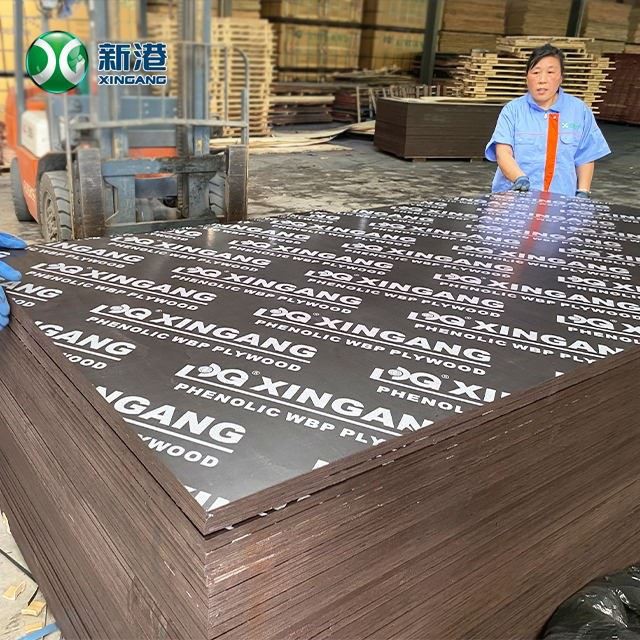 1220*2440mm 18mm Black Film Faced Plywood