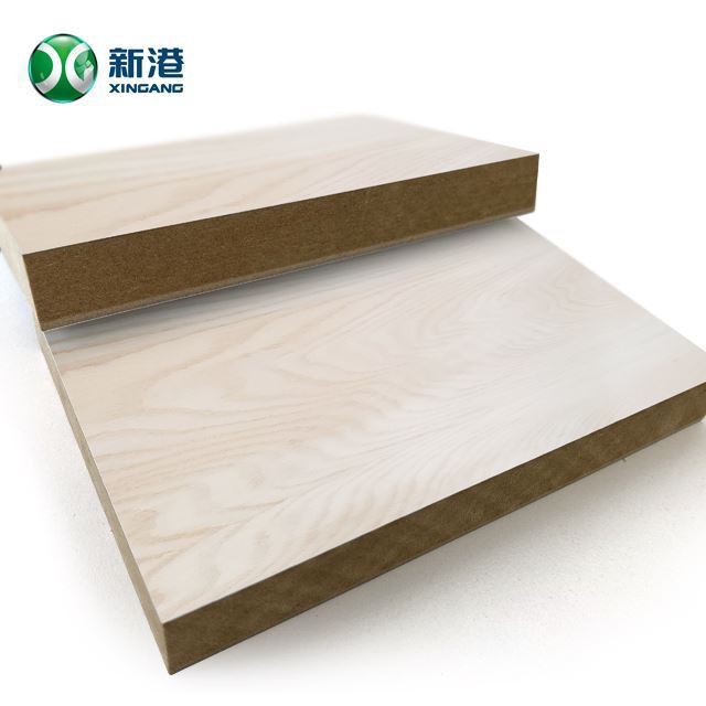 Waterproof Colorful Veneer Melamine Coated Plywood Commercial 1220*2440*3-30mm
