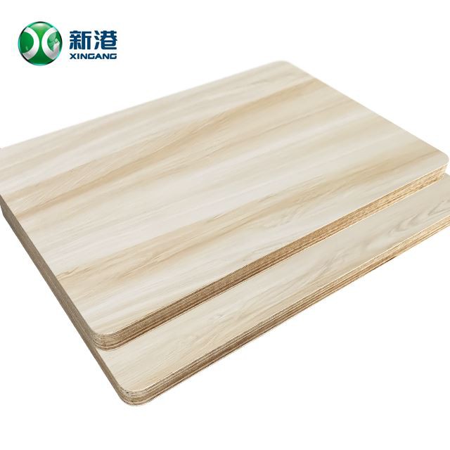 WhiTe Melamine Veneer Plywood MDF Used For Furniture
