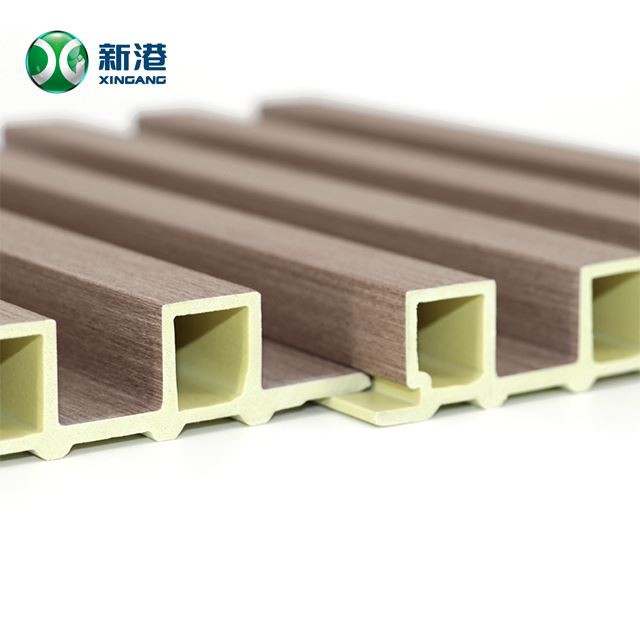 Wood Composite Interior Fluted Panels Wpc Wall Panel Clading
