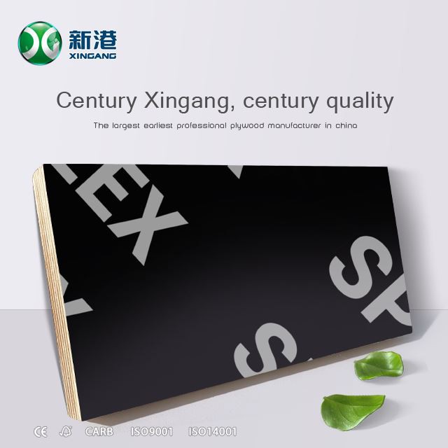 Xingang Brand Marine Plywood Flm Faced Plywood