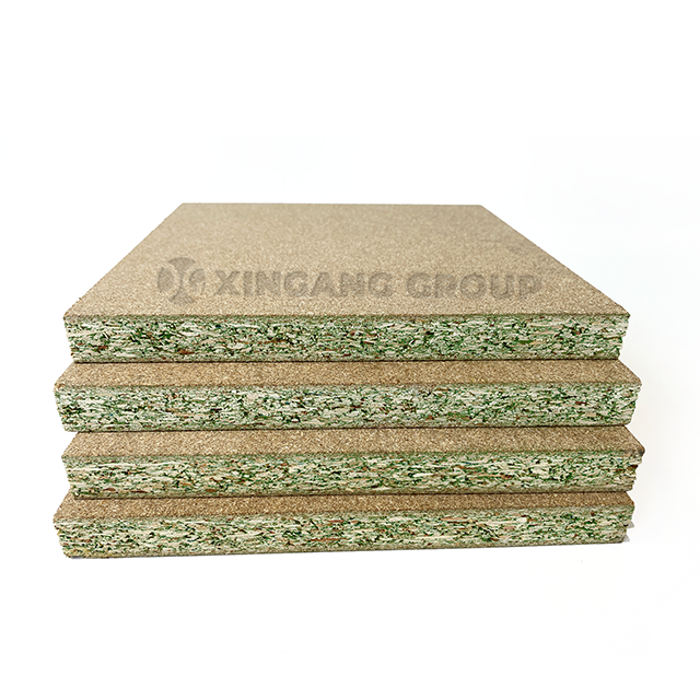 Xingang 18mm E1 CARB 2 Moisture Resistant Raw Chipboard For Furniture