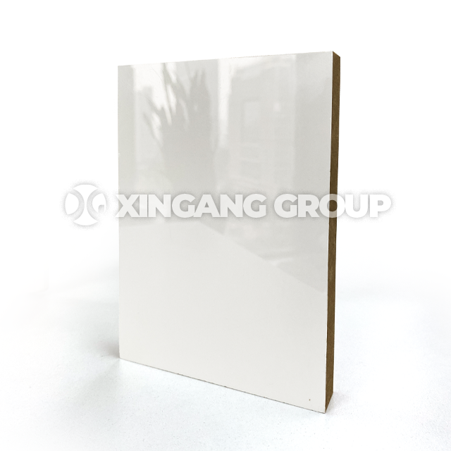 18mm White 2 Sides Melamine Laminated Mdf Board For Furniture Usage