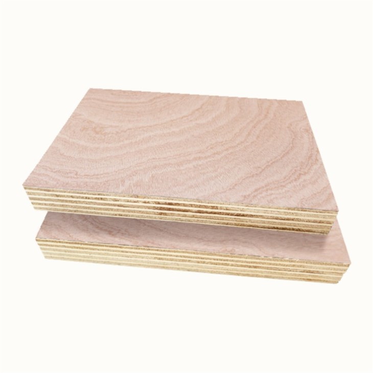 High-Grade Commercial Plywood Poplar Core Natural Wood