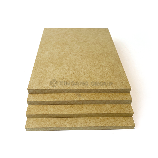 MDF Professional Furniture Decorative Medium Density 1220*2440*12/15/18mm Double Side Melamine Surface Fibreboard MDF Board