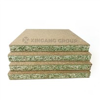 Xingang 18mm E1 Moisture Resistant Raw Chipboard Board For Furniture