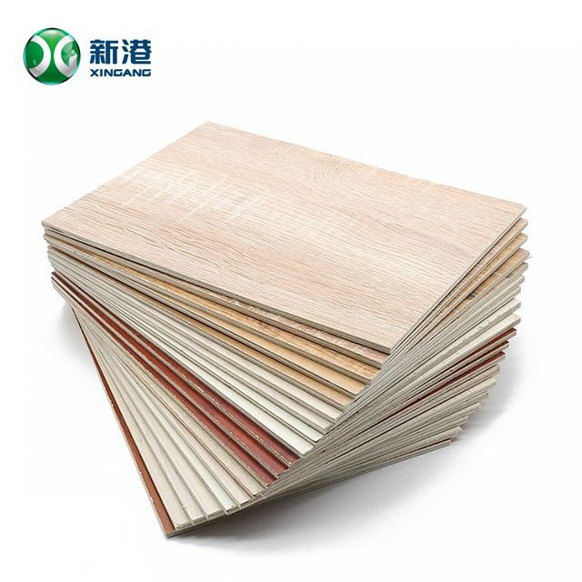 XINGANG 2023 White Melamine Faced Plywood / Coloured Melamine Plywood